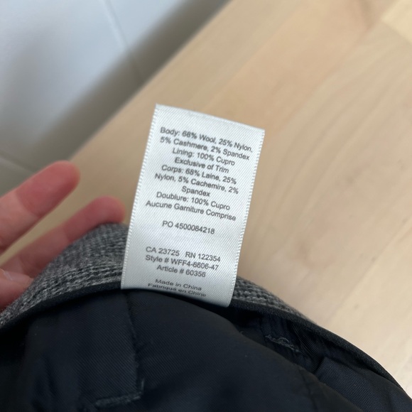 WILFRED | Grey Wool Tie- Front Pant - Picture 8 of 11